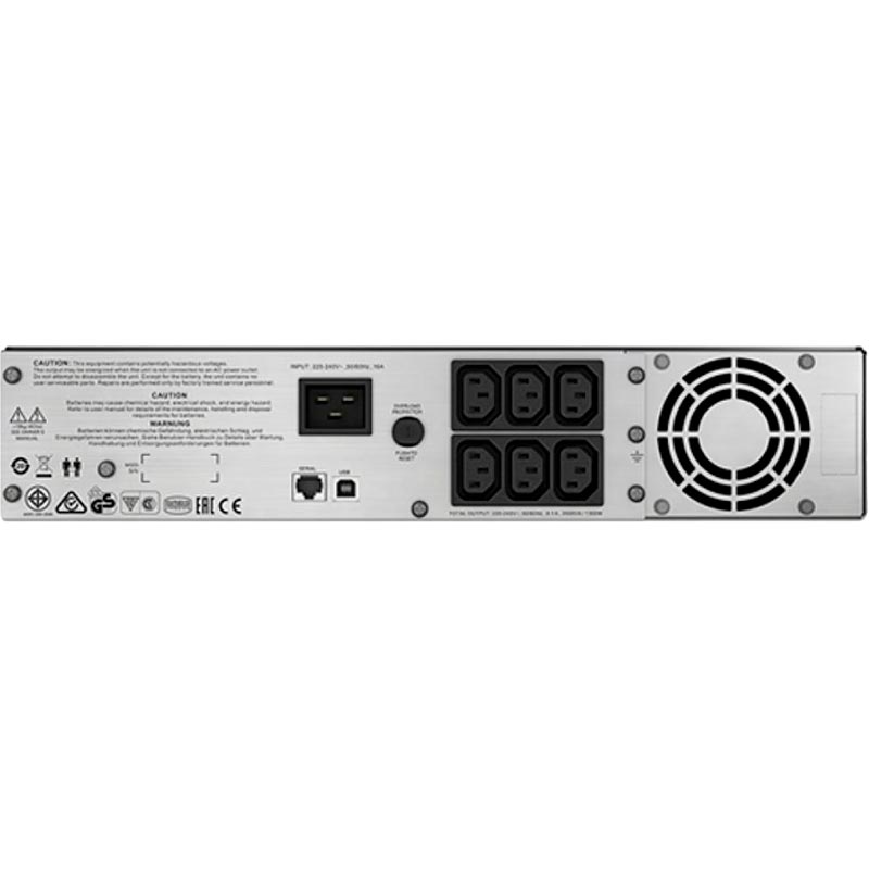 ИБП APC Smart-UPS C 2000VA 2U LCD (SMC2000I-2U) Тип лінійно-інтерактивний (line-interactive)