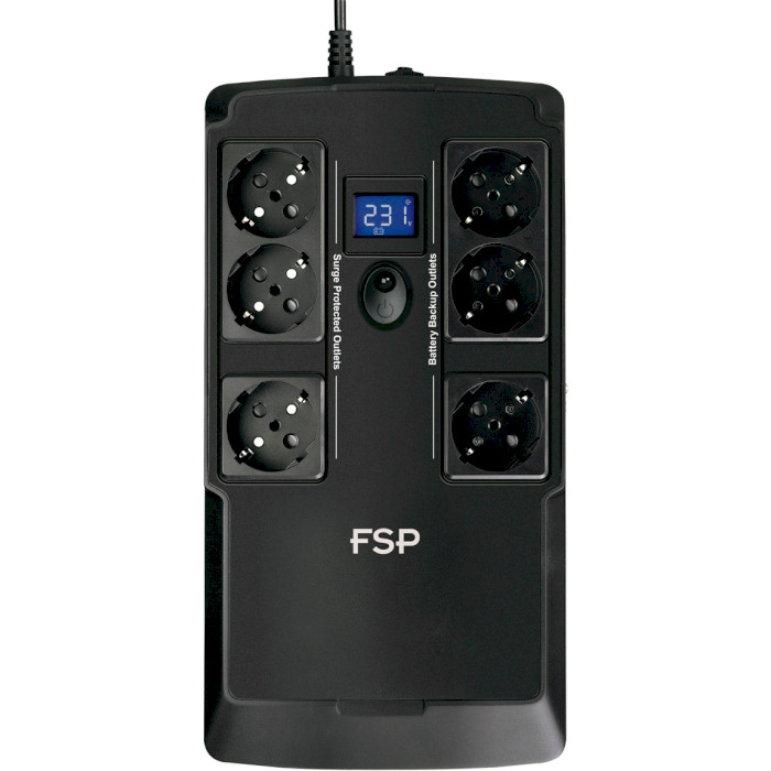 ИБП FSP NanoFit 800 (PPF4801704) Тип линейно-интерактивный (line-interactive)