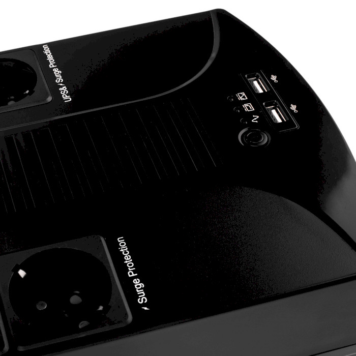 ДБЖ LOGICPOWER LP 850VA-6PS, 595 Вт Потужність 850