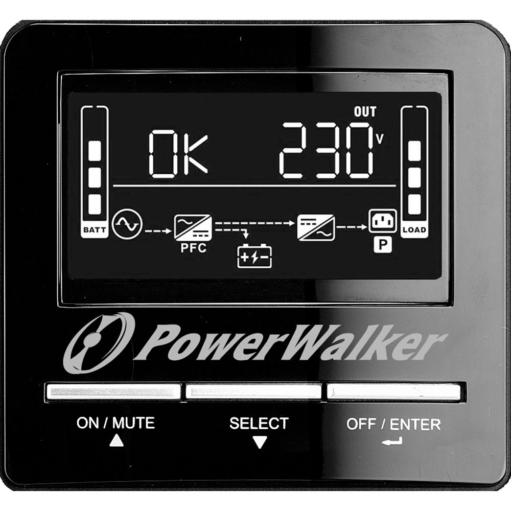 ИБП PowerWalker VI 2000 CW (10121132) Тип линейно-интерактивный (line-interactive)