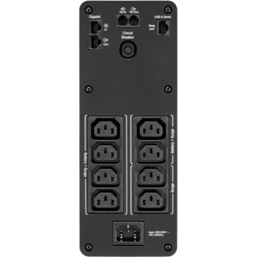 ДБЖ APC Back UPS Pro BR 1200VA, Sinewave, 8 Outlets, AVR, LCD interface Тип лінійно-інтерактивний (line-interactive)
