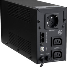 ДБЖ VINGA LED 850VA metal case with USB (VPE-850PRMU)