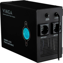 ДБЖ VINGA QWMPS-1000 1000VA LCD (QWMPS-1000)