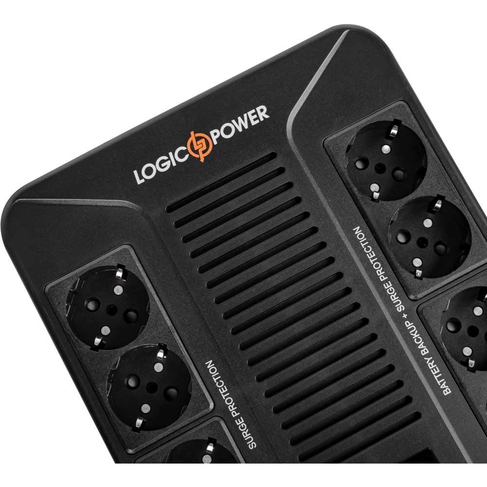 ДБЖ LogicPower LP-UL1000VA-8PS (16162) Тип лінійно-інтерактивний (line-interactive)