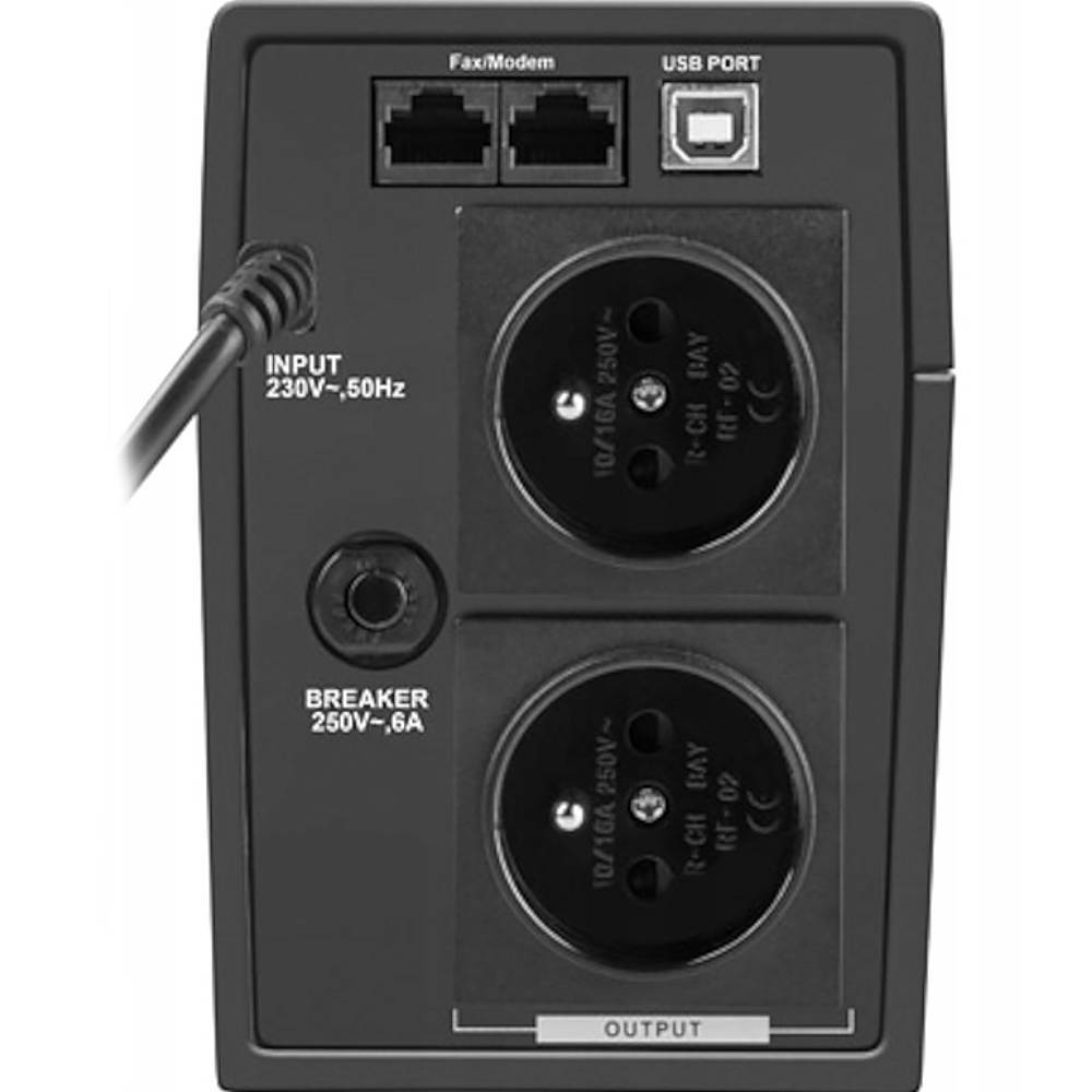 ИБП ARMAC HOME Line Interactive 650VA/390W (H/650E/LED) Мощность 650