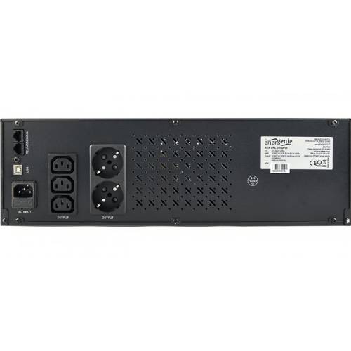 ДБЖ ENERGENIE 1200VA UPS-RACK-1200 Потужність 720