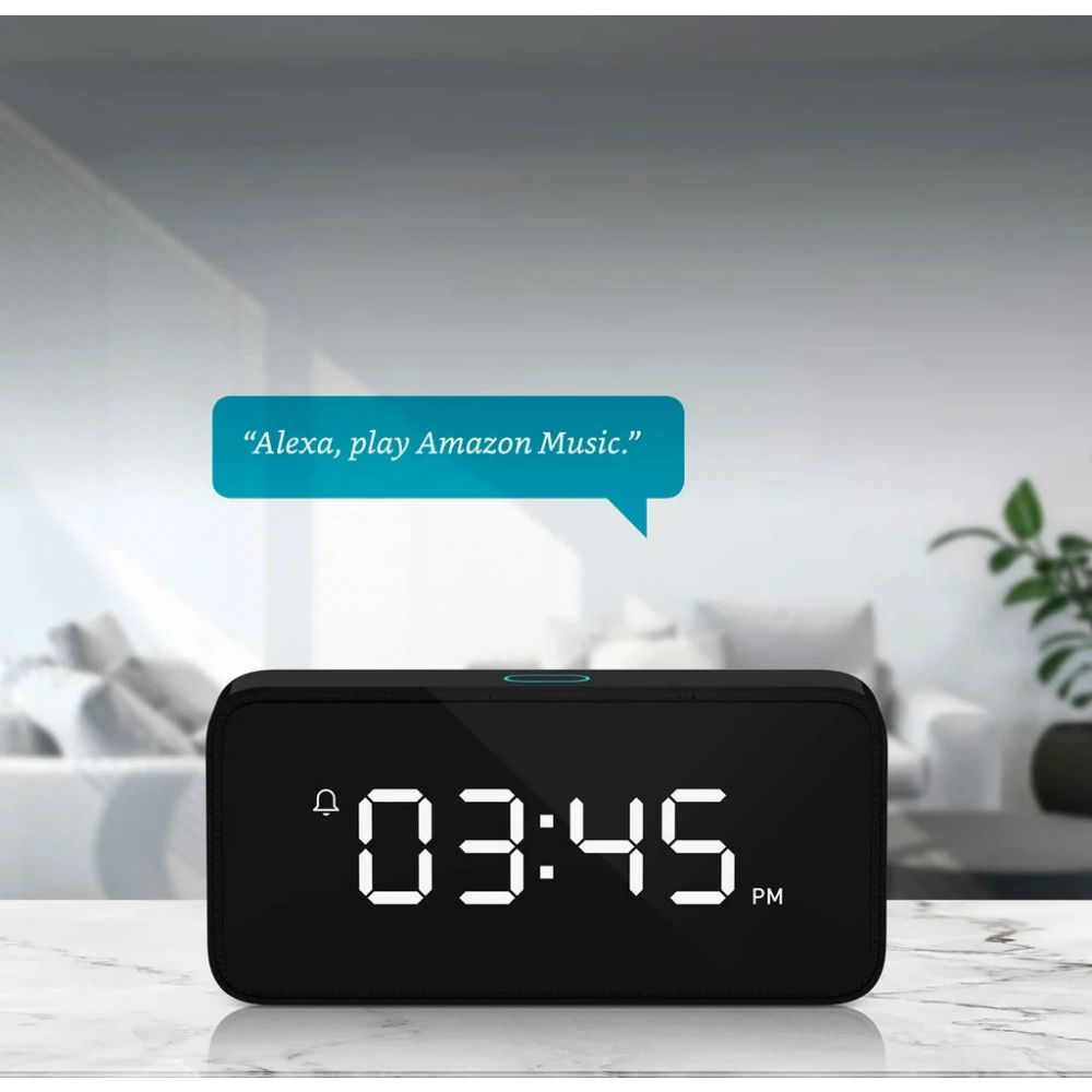 Будильник ZMI Reason ONE Alarm Clock with Alexa Black (AC01ZM) Тип электронные