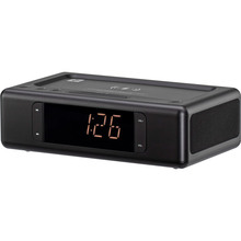 Часы настольные 2E SmartClock Wireless Charging Black (2E-AS01QIBK)