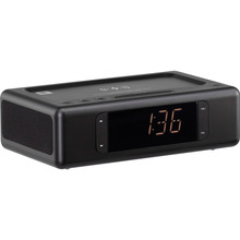 Часы настольные 2E SmartClock Wireless Charging Black (2E-AS01QIBK)