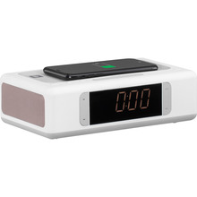 Настольные часы 2E SmartClock Wireless Charging White (2E-AS01QIWT)