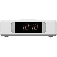 Настольные часы 2E SmartClock Wireless Charging White (2E-AS01QIWT)