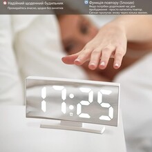 Часы настольные ACTION White (669-act)