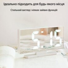 Часы настольные ACTION White (669-act)