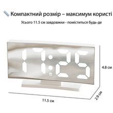 Часы настольные ACTION White (669-act)