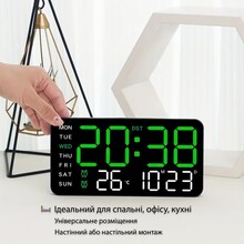 Годинник настільний ACTION Black (6659-act)