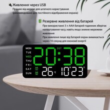 Годинник настільний ACTION Black (6659-act)