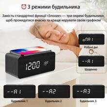 Часы настольные ACTION Black (YC-9031-act)