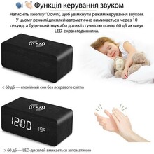 Часы настольные ACTION Black (YC-9031-act)
