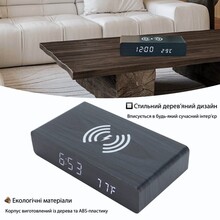 Часы настольные ACTION Black (YC-9091-act)