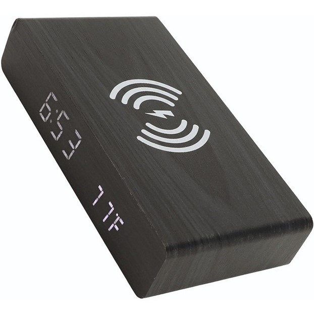 Часы настольные ACTION Black (YC-9091-act) Функция snooze True