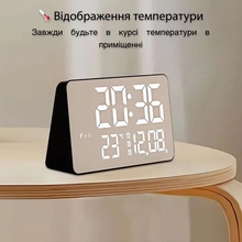 Годинник настільний ACTION 670 Black (670-act)