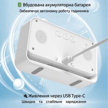 Годинник ACTION White (2388-act)