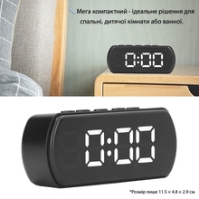 Годинник настільний ACTION 6092 Black (6092-act)
