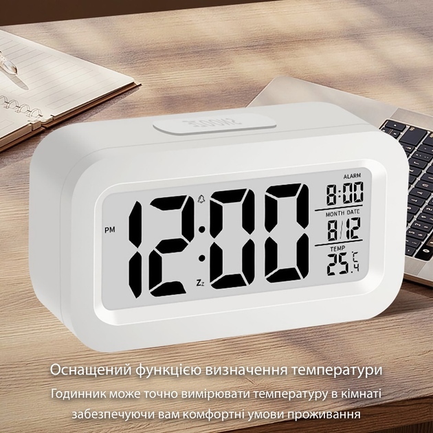 В интернет магазине Часы настольные ACTION KSD-109 White (KSD-109)