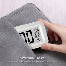 Часы настольные ACTION KSD-109 White (KSD-109)