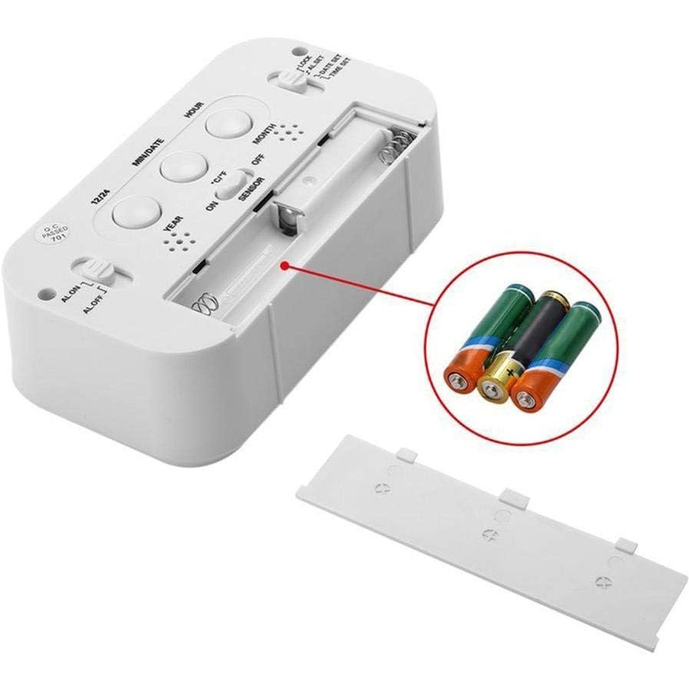 Годинник настільний ACTION KDS-210 White (KDS-210) Функція snooze True