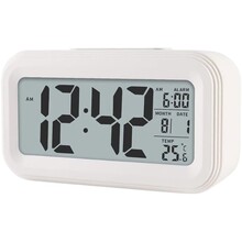 Годинник настільний ACTION KDS-210 White (KDS-210)