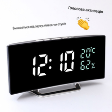 Часы настольные ACTION 7816 Black
