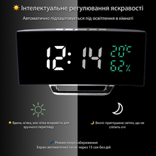 Часы настольные ACTION 7816 Black