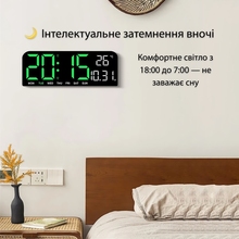 Годинник настільний ACTION GH0707 Black (GH0707-act)