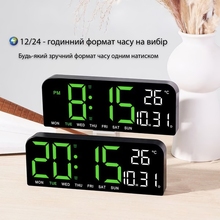 Годинник настільний ACTION GH0707 Black (GH0707-act)