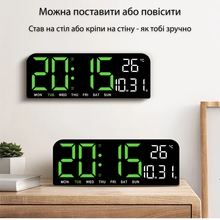 Годинник настільний ACTION GH0707 Black (GH0707-act)