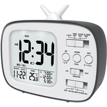 Часы настольные ACTION GH181 Black (GH181-act)