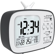 Часы настольные ACTION GH181 Black (GH181-act)