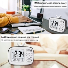 Часы настольные ACTION GH181 Black (GH181-act)