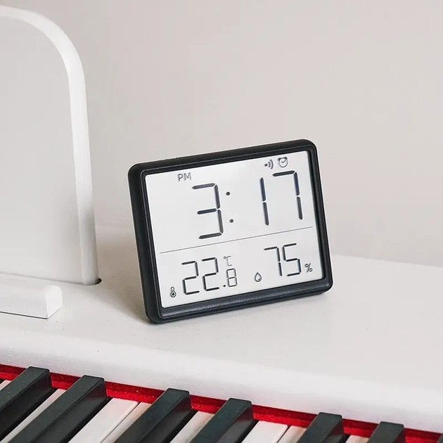 Часы настольные YIDA Time (8218 Black) Тип электронные