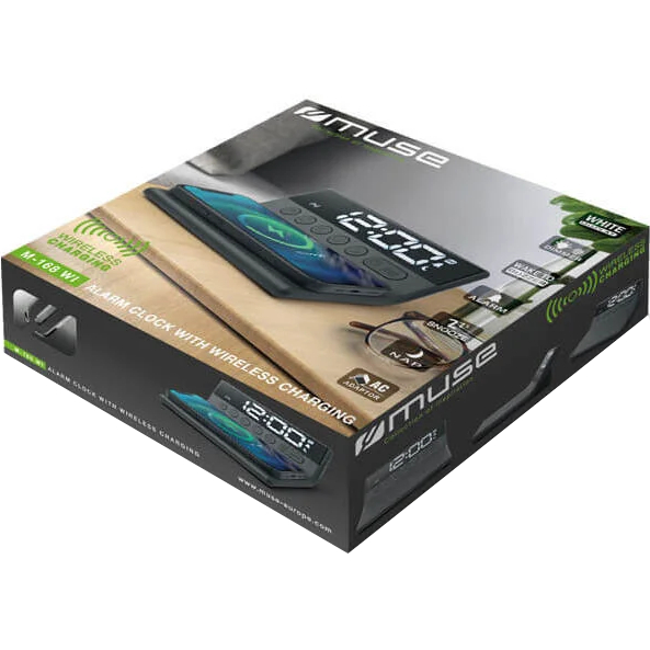 Настольные часы MUSE M-168 WI Будильник True