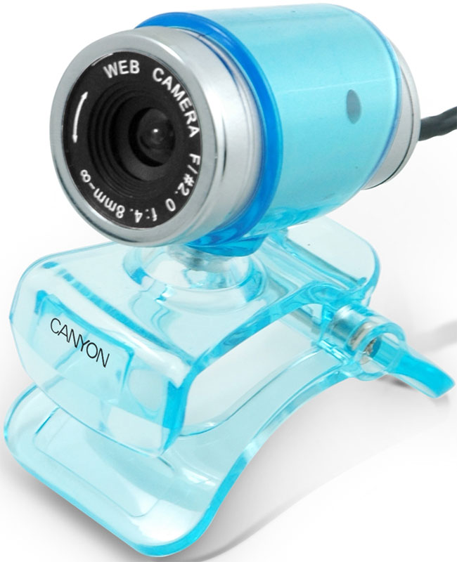 Web-камера CANYON CNR-WCAM820 (2Мпикс, 1/3" CMOS, USB 2.0), Cиний