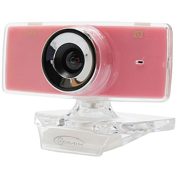 Web-камера GEMIX F9 (Pink) Якість відеозйомки, пікселів 640 x 480