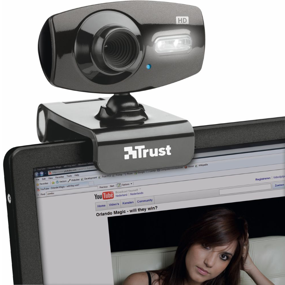 Web-камера TRUST FULL HD 1080p Webcam Роздільна здатність матриці 2