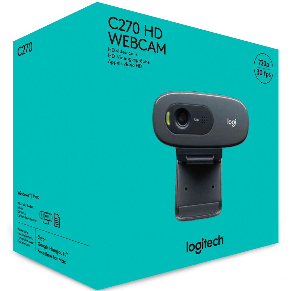 В Україні Web-камера LOGITECH C270 EMEA