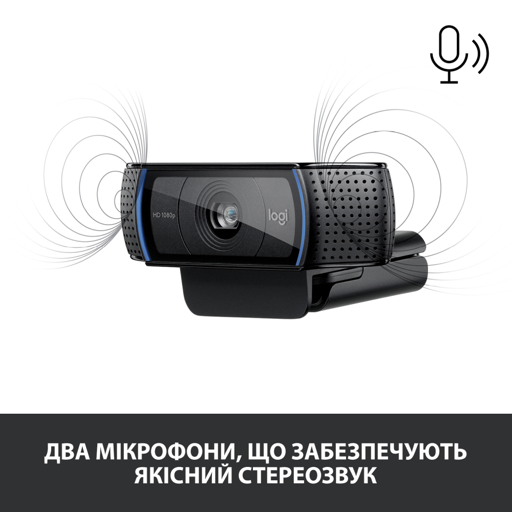 Web-камера LOGITECH C920S Pro HD (960-001252) Разрешение матрицы 3