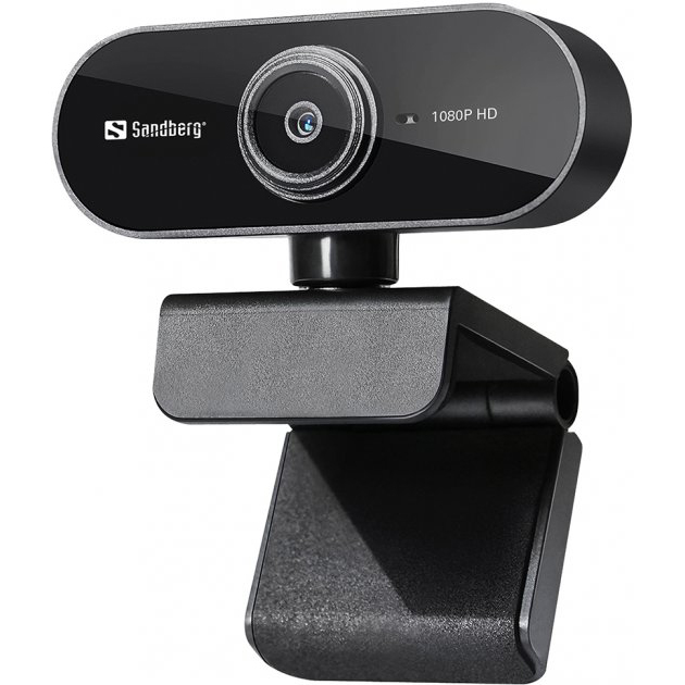 Web-камера Sandberg Webcam Flex 1080 HD Black (133-97) Частота кадрів 30