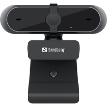 Вебкамера Sandberg Webcam Pro Autofocus Stereo Mic Black (133-95)