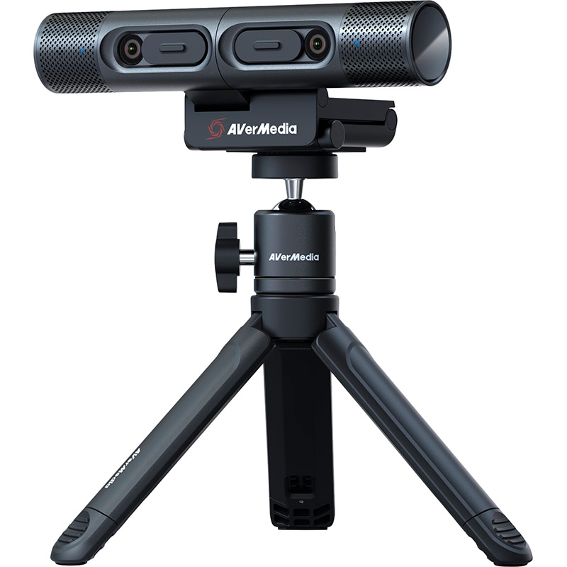Web-камера AVERMEDIA DUALCAM PW313D Full HD Black (61PW313D00AE) Разрешение видеосъемки, пикселей 2592 x 1944