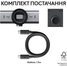 WEB-камера LOGITECH MX Brio GRAPHITE (960-001559)